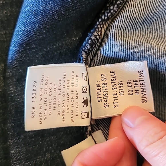 NWT GRLFRND "Estelle" Denim Dress - size XS - Picture 10 of 10